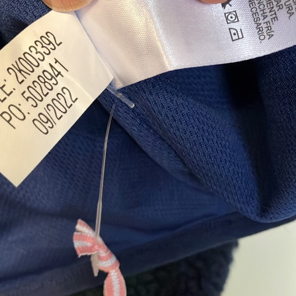 NWT Vineyard Vines blackwatch sherpa jacquard plaid tartan fleece half zip - Picture 7 of 10